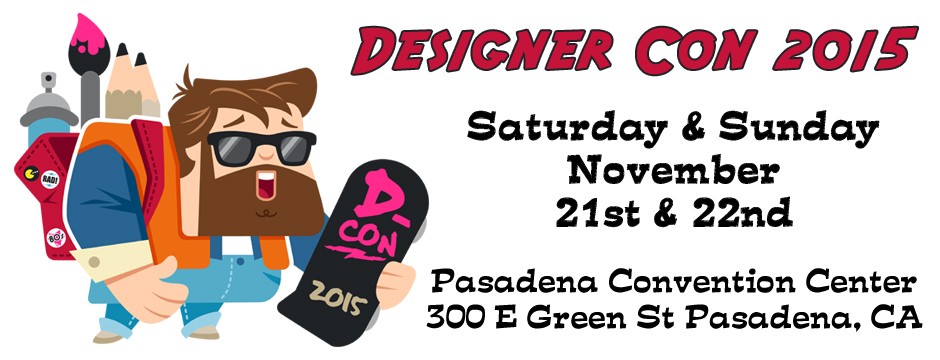 Designer Con 2015 Toy convention