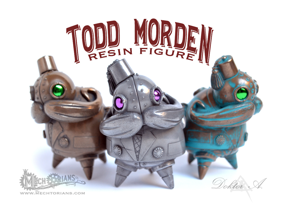 Todd Morden Mechtorian resin figure by Doktor A Bruce Whistlecraft