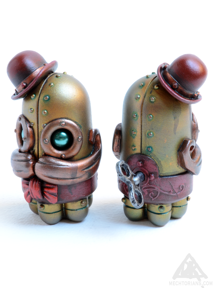 Blinky Allsop mini Mechtorian resin figure by Doktor A, Bruce Whistlecraft.