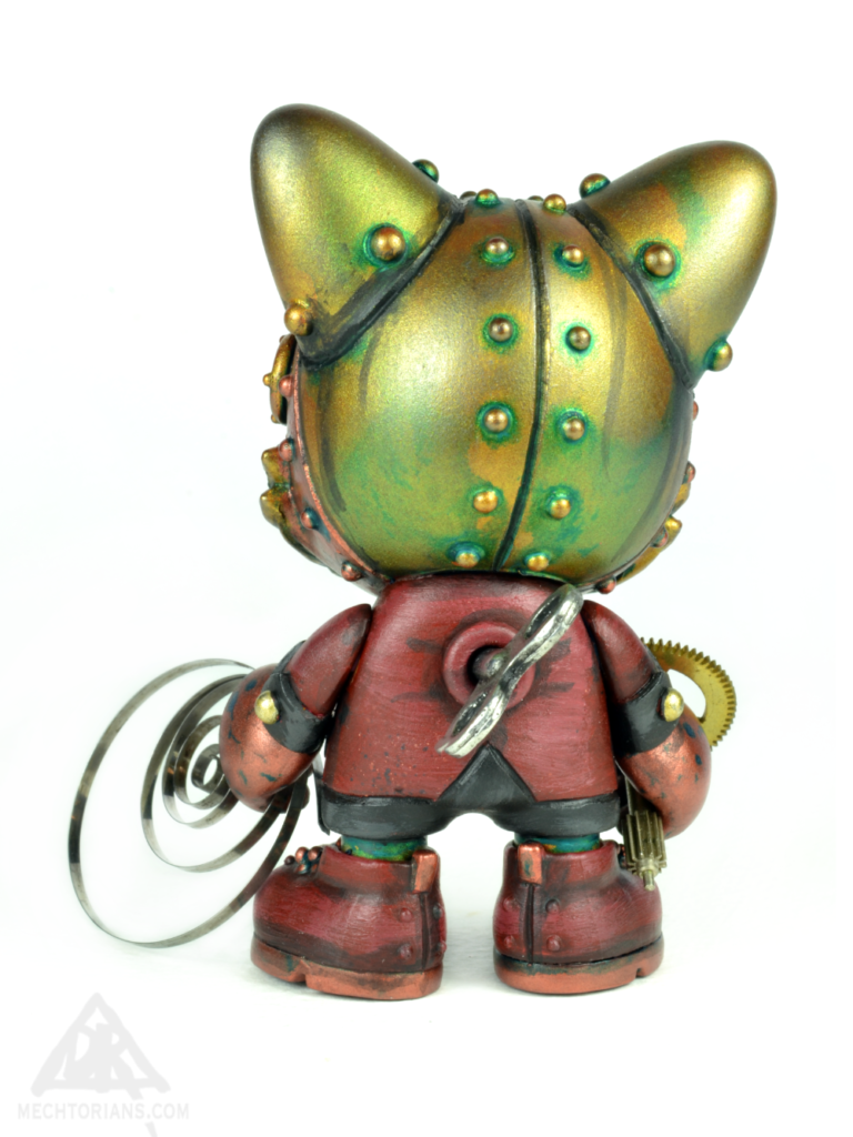 The Clockworker Mechtorian Janky Custom. The Airship Factory series by Doktor A. Bruce Whistlecraft.