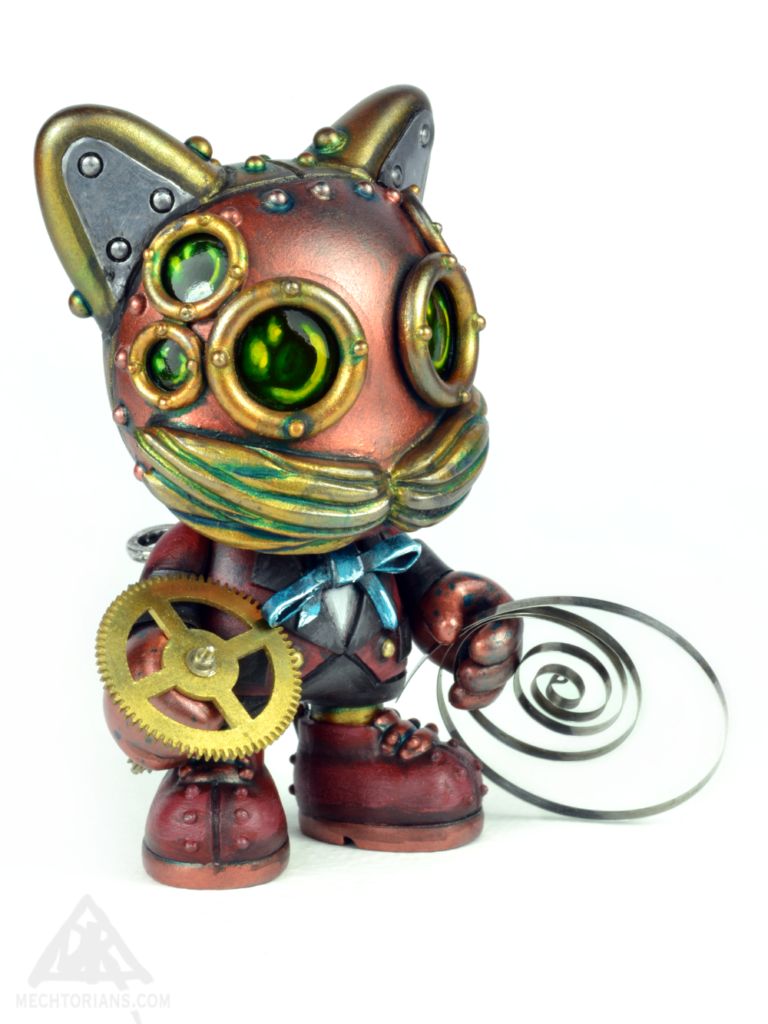 The Clockworker Mechtorian Janky Custom. The Airship Factory series by Doktor A. Bruce Whistlecraft.