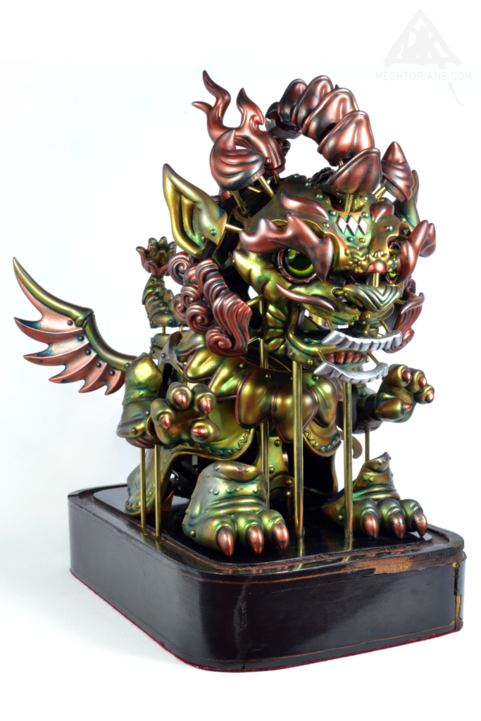Lotus Dragon custom Mechtorian Toy by Scott Tolleson and doktor A.